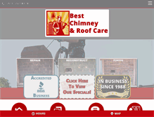Tablet Screenshot of chimneyservicescincinnati.com